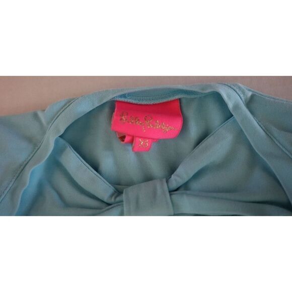 Lilly Pulitzer 006066 Girl's Sz XS High Tide Hey Bouquet Mochi Dress - Picture 3 of 5